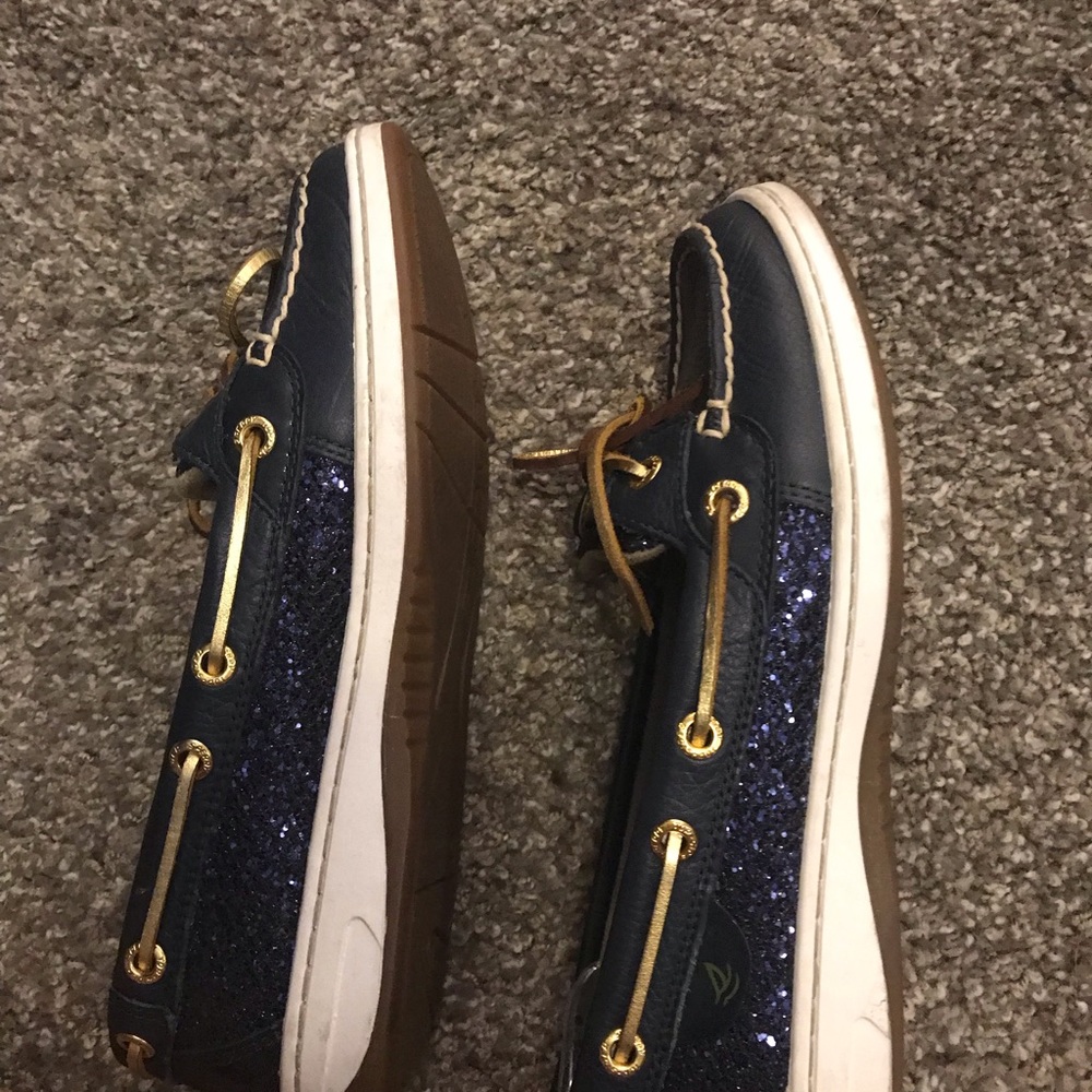Navy blue Sperry women size 6.5
